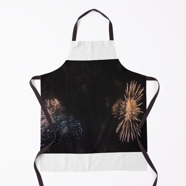 Item preview, Colorful Fireworks Display Fan Burst Over Night Sky designed and sold by Nmallia.