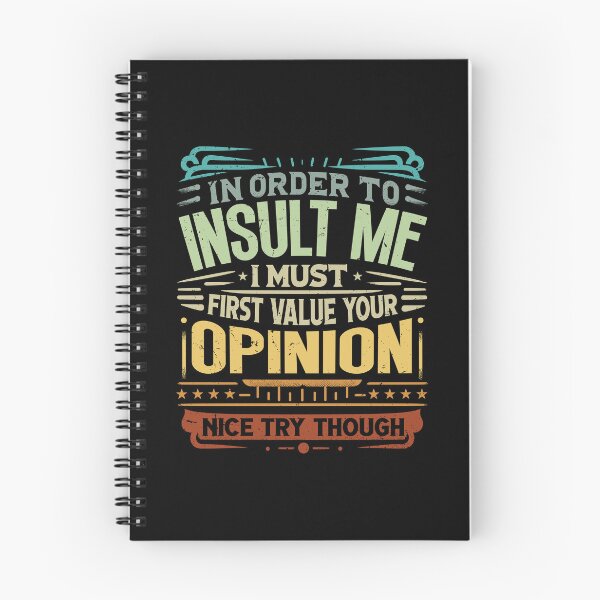 Item preview, Value Your Opinion Sarcasm designed and sold by SiarheiYur.