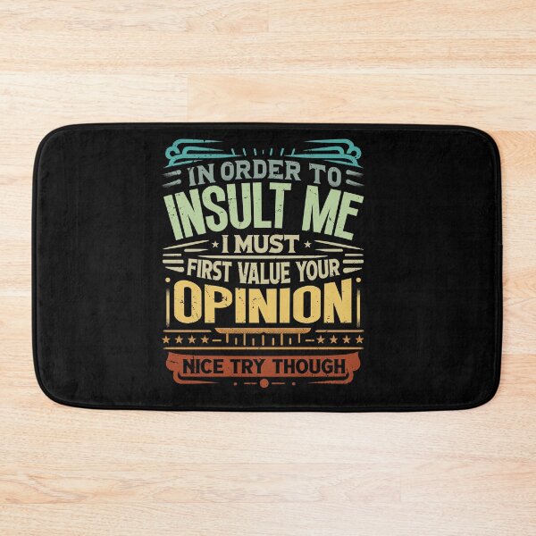Item preview, Value Your Opinion Sarcasm designed and sold by SiarheiYur.