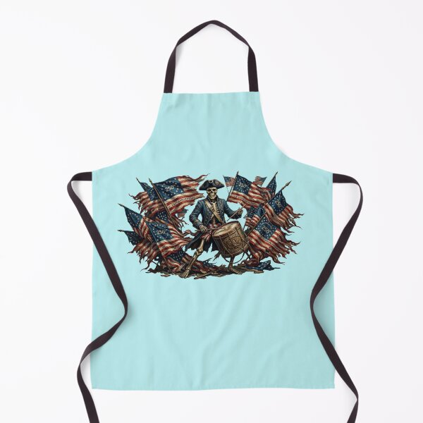 Item preview, Patriotic Skeleton Drummer USA 250 Design, Revolutionary War Skeleton Art, American Freedom Anniversary designed and sold by BreezifyDesignStudio.