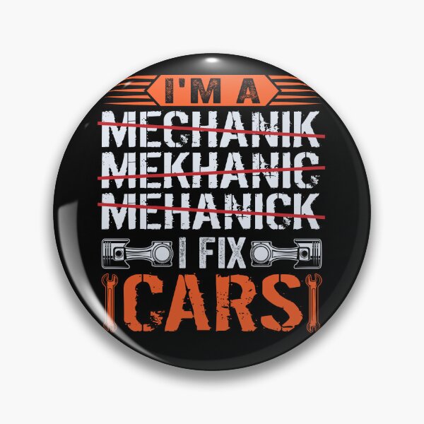 Item preview, Mechanic I Fix Cars designed and sold by SiarheiYur.