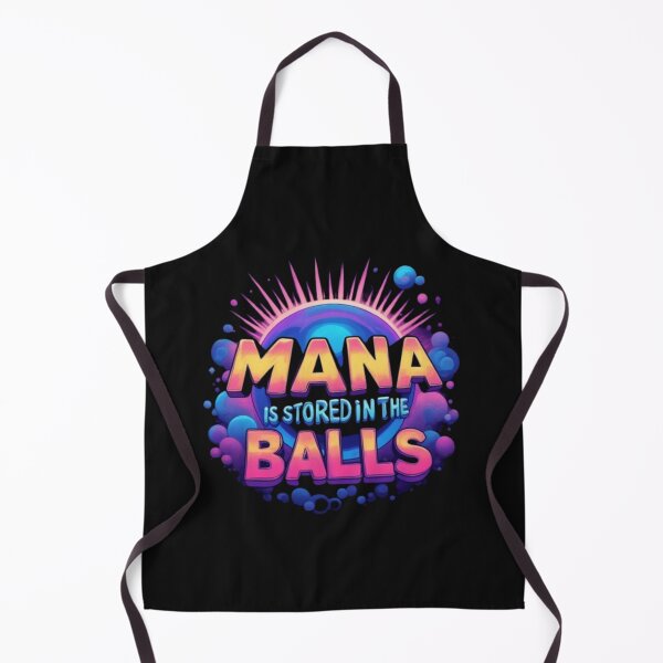 Item preview, Mana Is Stored in the Balls Gaming Meme Design designed and sold by Rafael Bee.