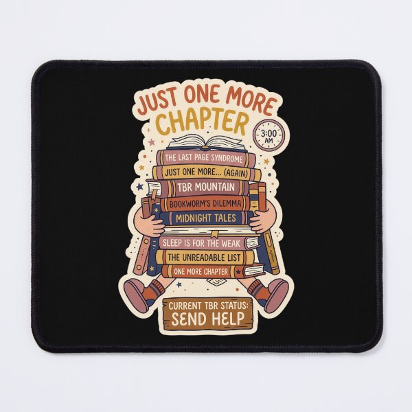 Item preview, Just One More Chapter Funny Book Lover Reading Gift Design designed and sold by StillWildink.
