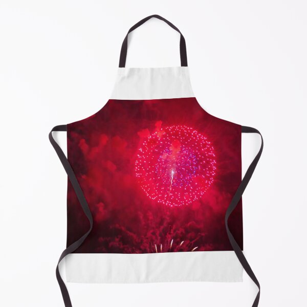 Item preview, Colorful Fireworks Display Fan Burst Over Night Sky designed and sold by Nmallia.