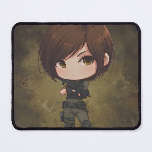Item preview, Chibi Survival‑Horror Heroine | Cute Tactical Rescue Fighter designed and sold by MyChibiArts.