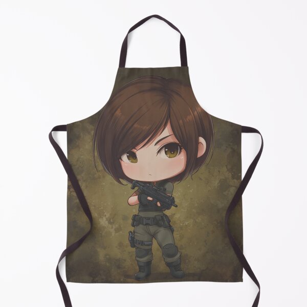 Item preview, Chibi Survival‑Horror Heroine | Cute Tactical Rescue Fighter designed and sold by MyChibiArts.
