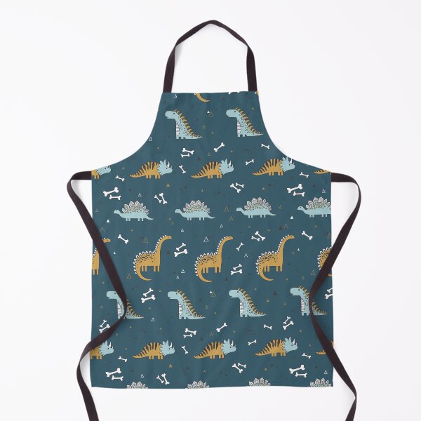 Item preview, Midnight Dinosaur Adventure Pattern - Dark Blue Nursery Dino Art designed and sold by alijun.