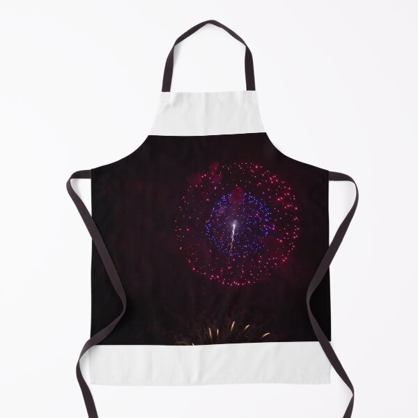 Item preview, Colorful Fireworks Display Fan Burst Over Night Sky designed and sold by Nmallia.