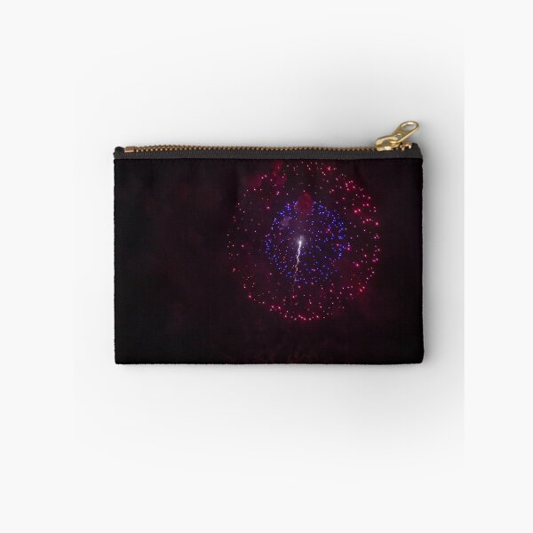 Item preview, Colorful Fireworks Display Fan Burst Over Night Sky designed and sold by Nmallia.