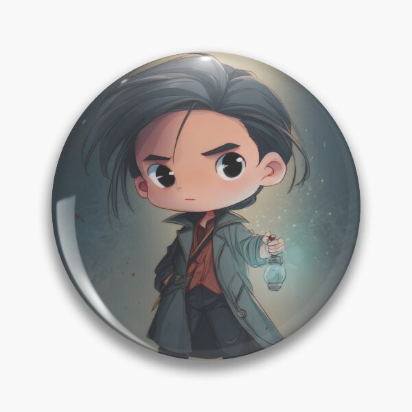 Item preview, Chibi Dream‑Realm Sorceress | Cute Light‑and‑Shadow Fantasy Art designed and sold by MyChibiArts.