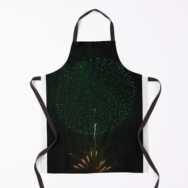 Item preview, Colorful Fireworks Display Fan Burst Over Night Sky designed and sold by Nmallia.