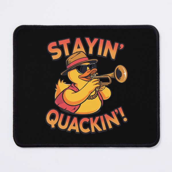 Item preview, Funk Duck – Stayin’ Quackin’ Funny Retro Music Duck designed and sold by RubberQuack.