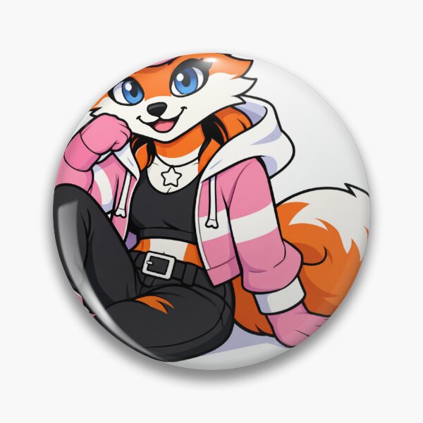 Item preview, Anthro Fox Streetwear Character – Modern Digital Illustration designed and sold by GSDraws.