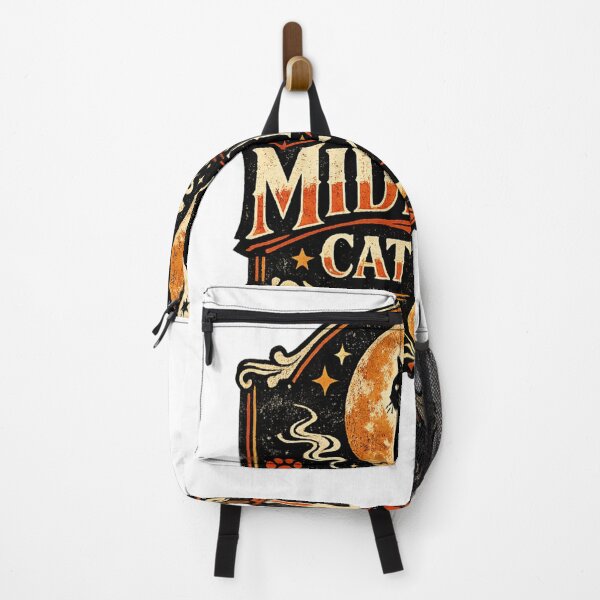 Item preview, Midnight Cat Club Vintage Retro Black Cat Design designed and sold by DailyTrendFinds.