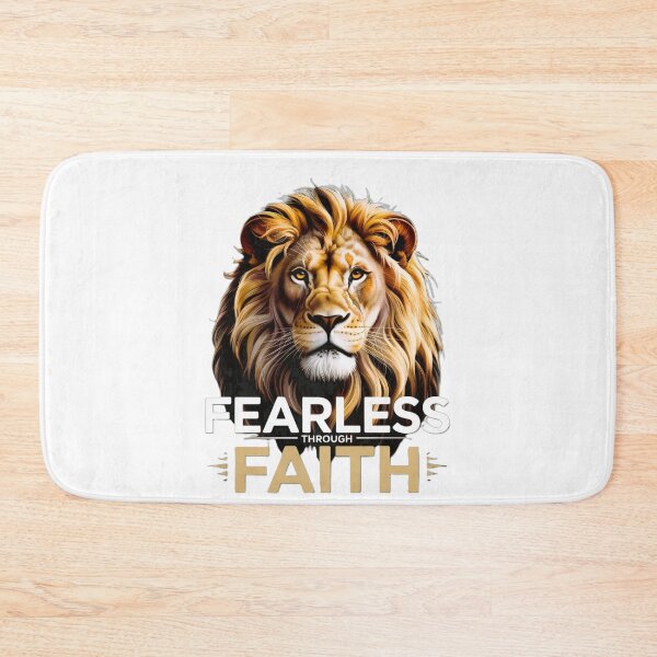 Item preview, Fearless Faith Lion – Christian Streetwear Graphic T-Shirt designed and sold by Lydia's Faith & Nature Art.