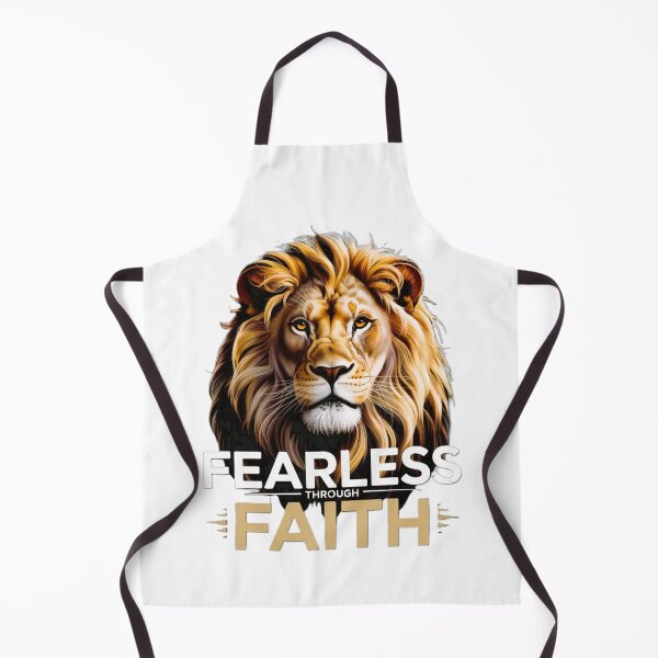 Item preview, Fearless Faith Lion – Christian Streetwear Graphic T-Shirt designed and sold by Lydia's Faith & Nature Art.