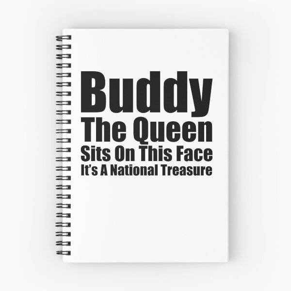 Item preview, Buddy The Queen Sits On This Face | Funny Soldier Quote designed and sold by Alluka Brand.