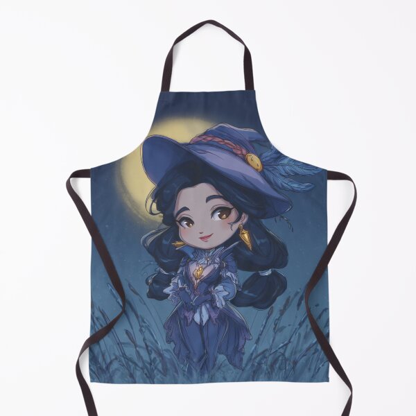 Item preview, Chibi Lunar Witch | Cute Moonlit Sorceress Art designed and sold by MyChibiArts.