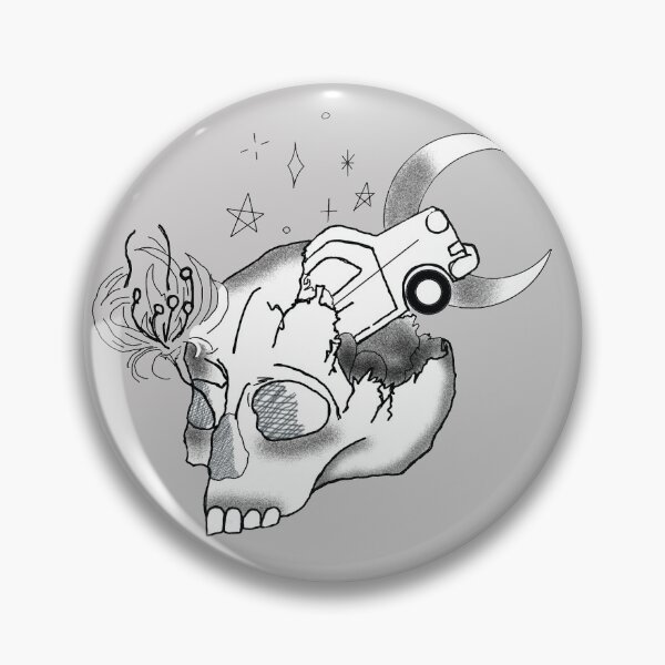 Item preview, Crane with a car, a flower surrounded by the moon and its stars designed and sold by Les Enfants des Possibles .