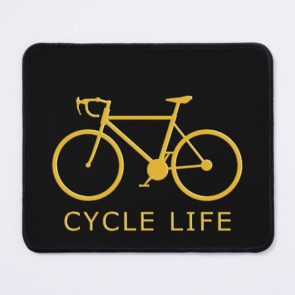 Item preview, cycle life, minimalist bicycle lifestyle design for true cycling lovers. good life style designed and sold by rikyfreestyle.