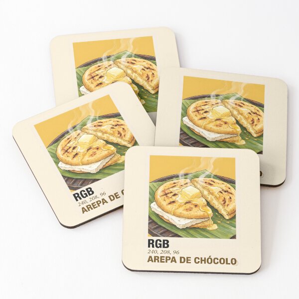 Item preview, Colombian Corn Arepa — Arepa de Chócolo Art | Arepa with Cheese designed and sold by ColombianaShop.