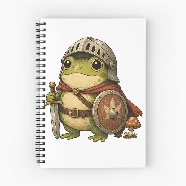 Item preview, Cute frog knight fantasy designed and sold by Kurogami13.
