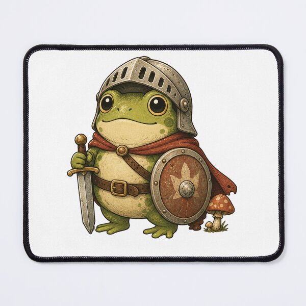 Item preview, Cute frog knight fantasy designed and sold by Kurogami13.