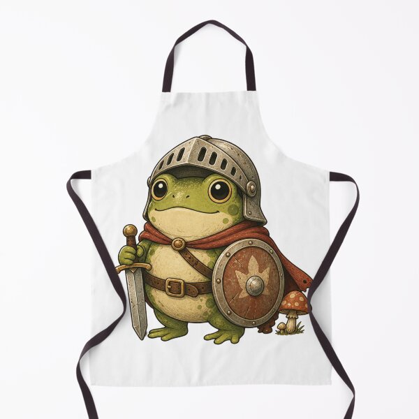 Item preview, Cute frog knight fantasy designed and sold by Kurogami13.