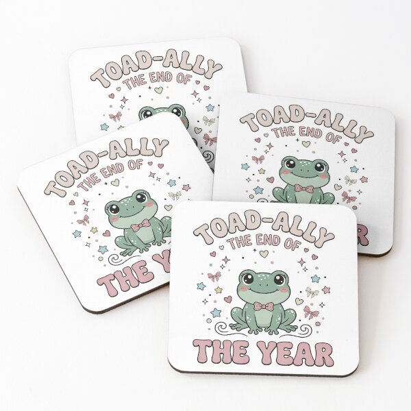 Item preview, Toad Ally End Of Year Cute Teacher Frog designed and sold by FreshVibe Prints.