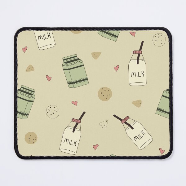 Item preview, Cute Milk and Cookies Seamless Pattern - Hand Drawn Aesthetic designed and sold by alijun.
