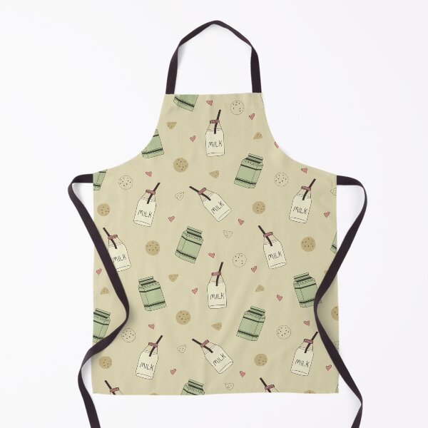 Item preview, Cute Milk and Cookies Seamless Pattern - Hand Drawn Aesthetic designed and sold by alijun.