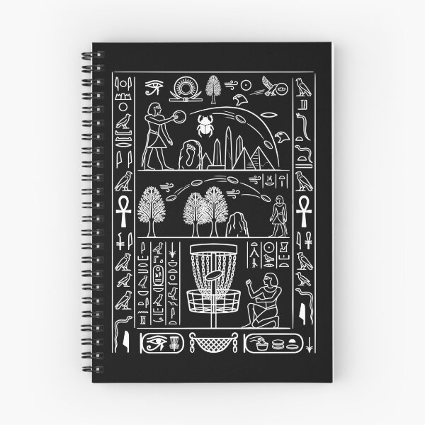 Item preview, Funny Disc Golf Player Ancient Egyptian Hieroglyphics designed and sold by GrandeDuc.