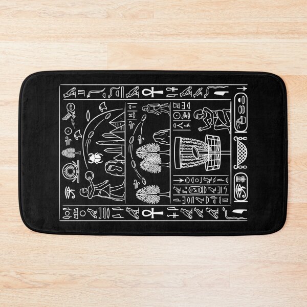 Item preview, Funny Disc Golf Player Ancient Egyptian Hieroglyphics designed and sold by GrandeDuc.