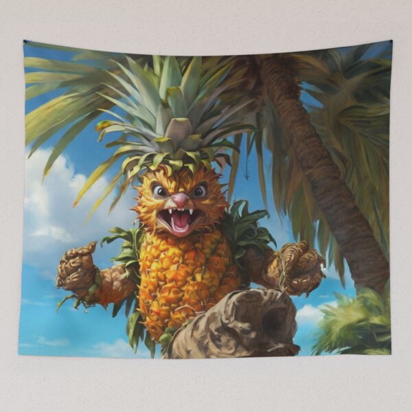 Item preview,  Crazy Pineapple 2 designed and sold by Universe-of-Merch.