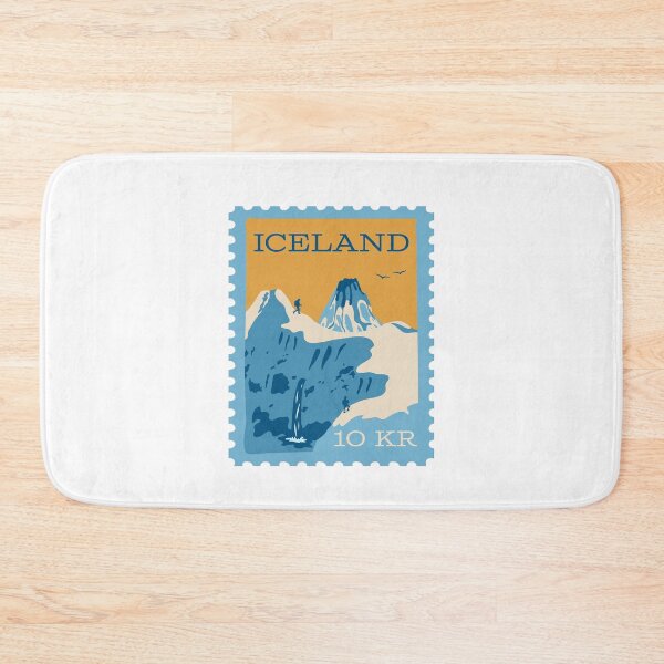Item preview, Iceland - Iceland Stamp - Funny gifts for Iceland enthusiasts designed and sold by iX-Physio.