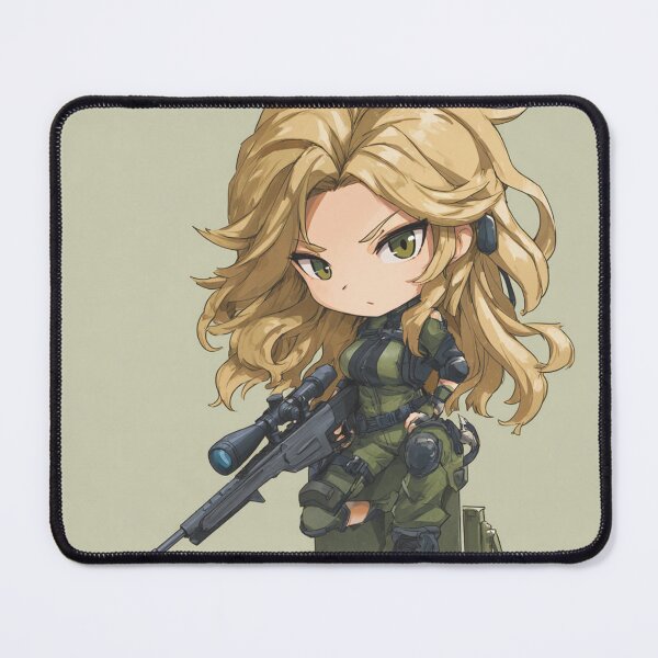 Item preview, Chibi Elite Sharpshooter | Cute Tactical Sniper Art designed and sold by MyChibiArts.