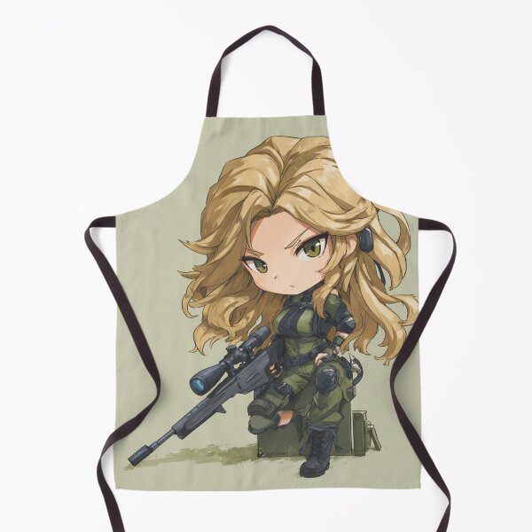 Item preview, Chibi Elite Sharpshooter | Cute Tactical Sniper Art designed and sold by MyChibiArts.