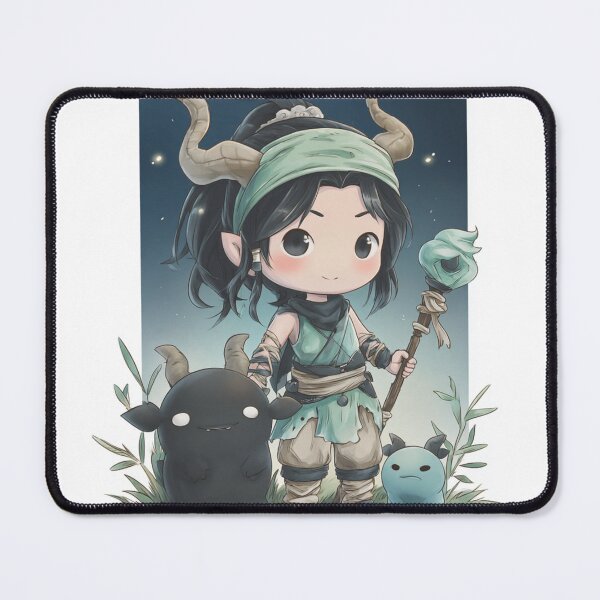 Item preview, Chibi Spirit‑Guide Adventurer | Cute Forest‑Magic Heroine designed and sold by MyChibiArts.