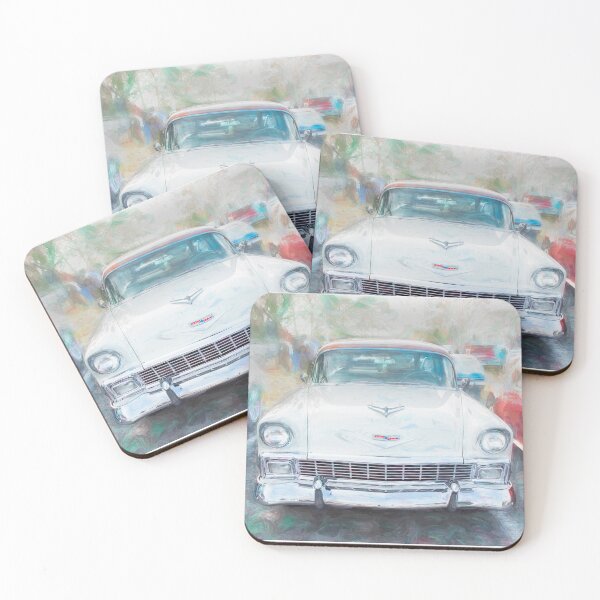Item preview,  1956 Tan and White Chevrolet Bel Air 210 Station Wagon X225 designed and sold by RichFrancoCars.