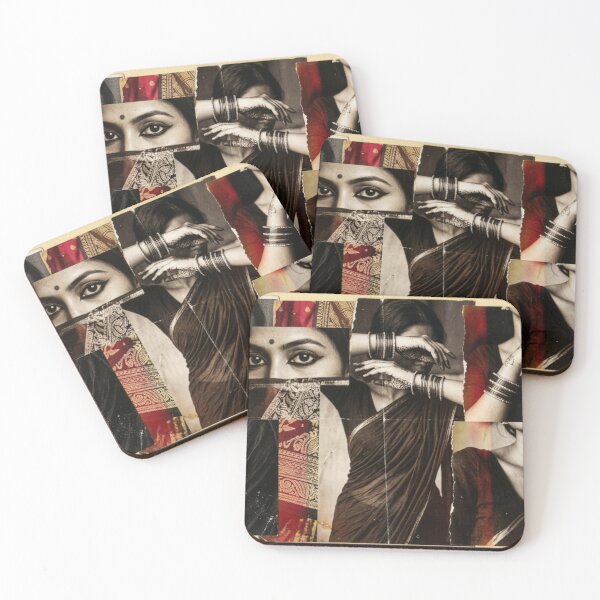 Item preview, Indian collage designed and sold by VisualsbyMAL.