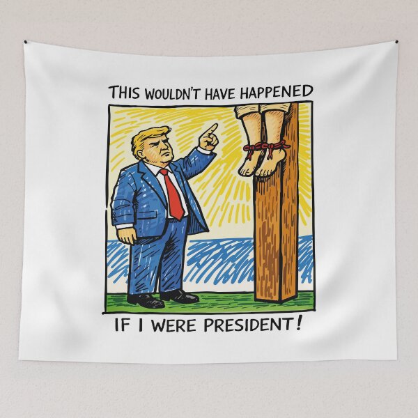 Item preview, Donald Trump Political Satire Cartoon – Orwellian America First Symbolism designed and sold by alijun.