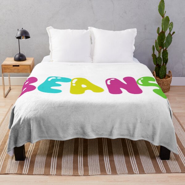 Item preview, Colorful Bubble Text Beans Fun Playful Food Typography designed and sold by PixelParinda.