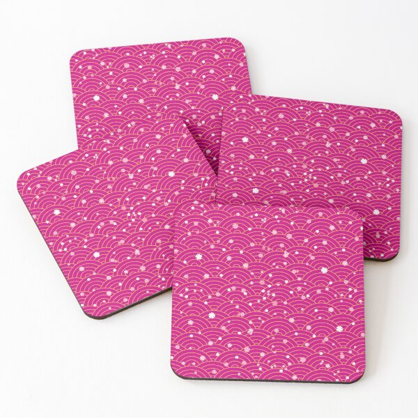 Item preview, Sakura Waves – Neon Bloom Pattern designed and sold by Italkam.