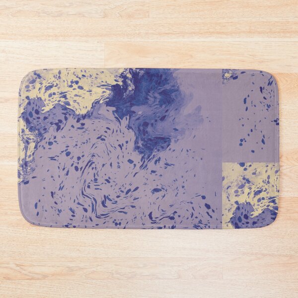 Item preview, Lavendar lemonade abstract design designed and sold by CottageComfortsShoppe.