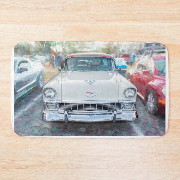 Item preview,  1956 Tan and White Chevrolet Bel Air 210 Station Wagon X227 designed and sold by RichFrancoCars.
