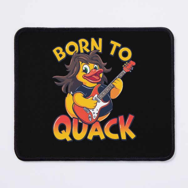 Item preview, Metal Duck – Born To Quack Heavy Metal Rubber Duck designed and sold by RubberQuack.