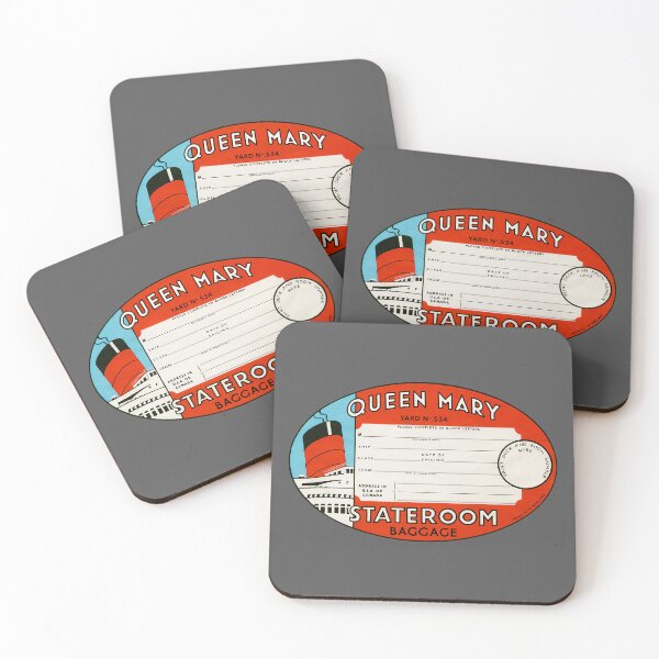 Item preview, RMS Queen Mary Luggage Tag designed and sold by RDelRey.