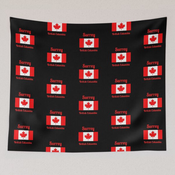 Item preview, Surrey BC British Columbia Flag designed and sold by HouseofArtwear.