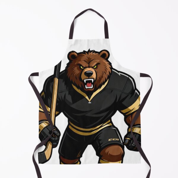 Item preview, Muscular Bear Hockey Player Mascot | Boston NHL designed and sold by Pandora´s Box.