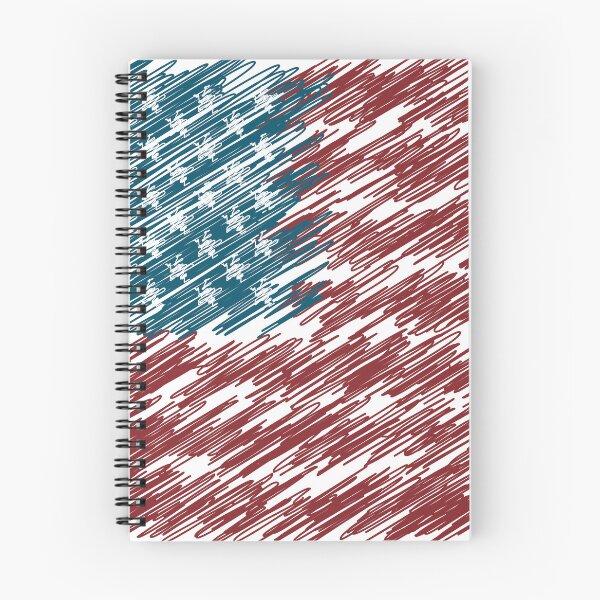 Item preview, USA Flag - Marker Sketch designed and sold by Holly Norine Design.